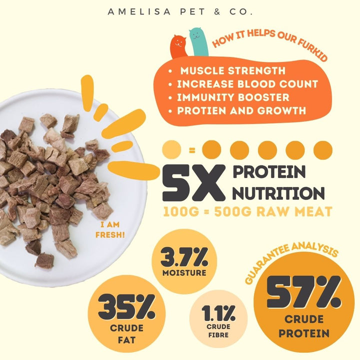 Rawly Bites | Freeze Dried Beef