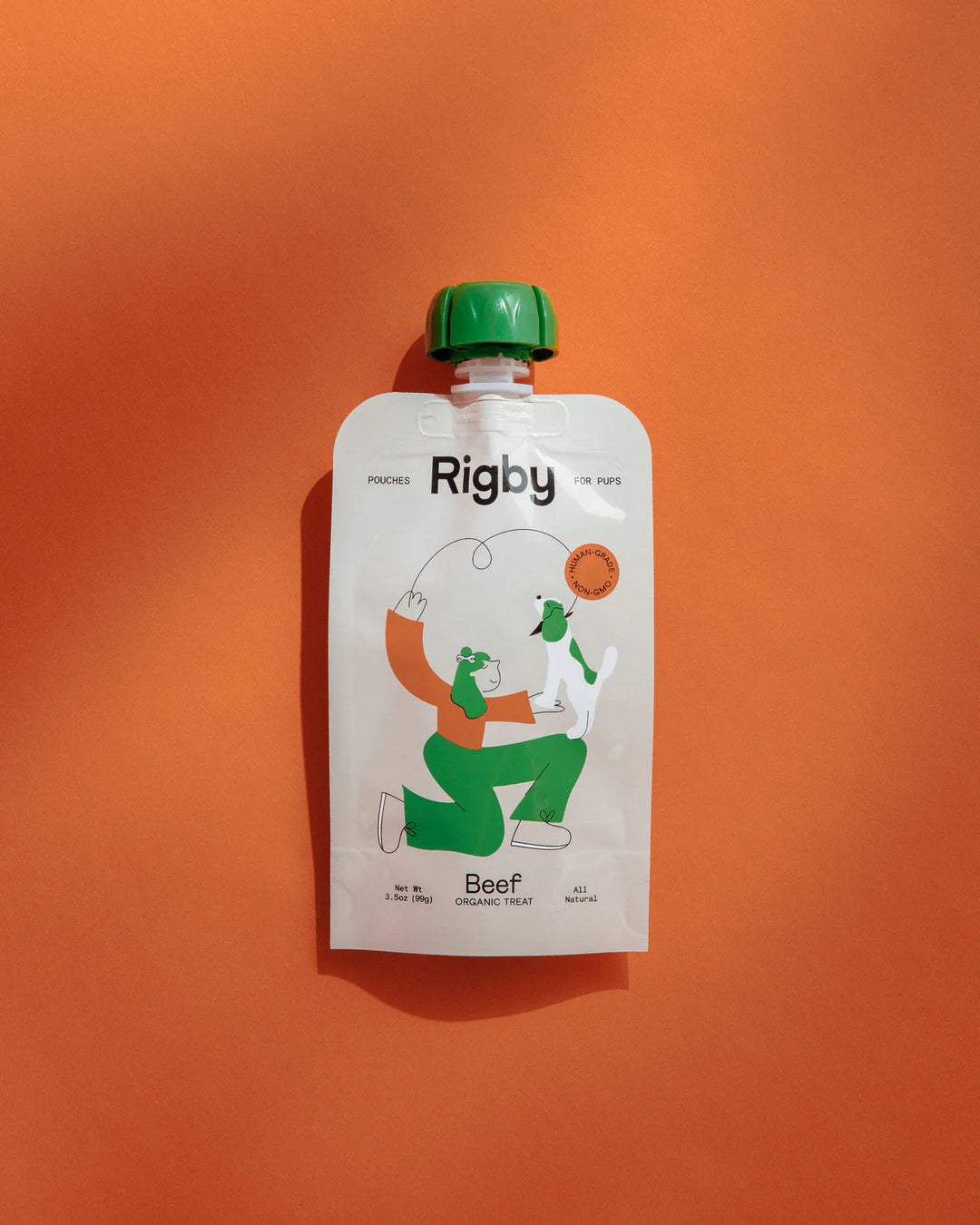 Organic & Delicious  Beef Pouch - Rigby