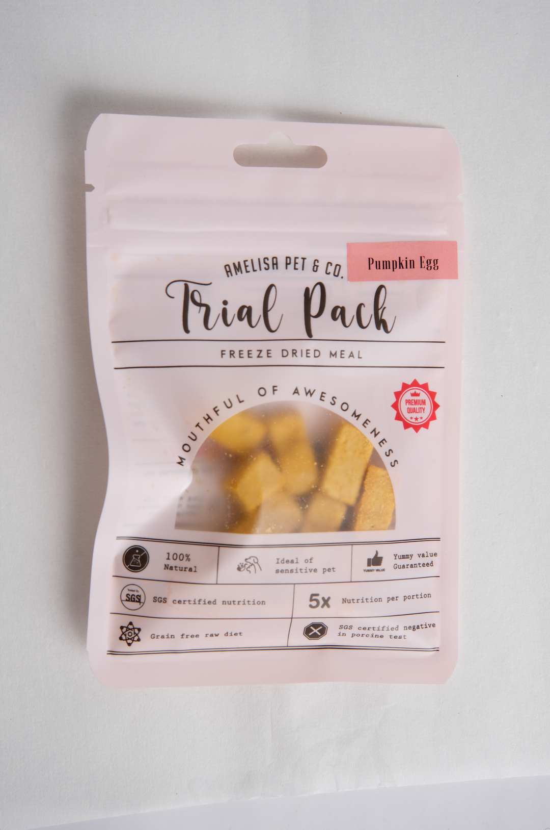 Rawly Bites | Freeze Dried Pumpkin & Egg
