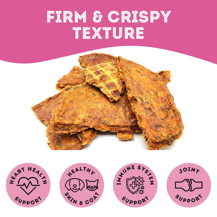 Premium Dehydrated Wild Salmon Treat For Dogs & Cats