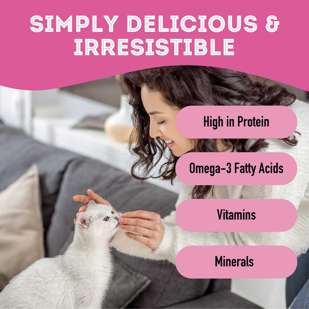 Premium Dehydrated Wild Salmon Treat For Dogs & Cats