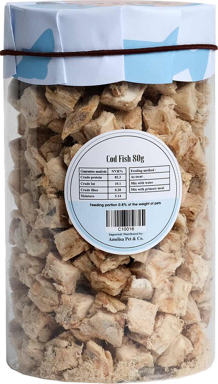 Rawly Bites | Freeze Dried Cod
