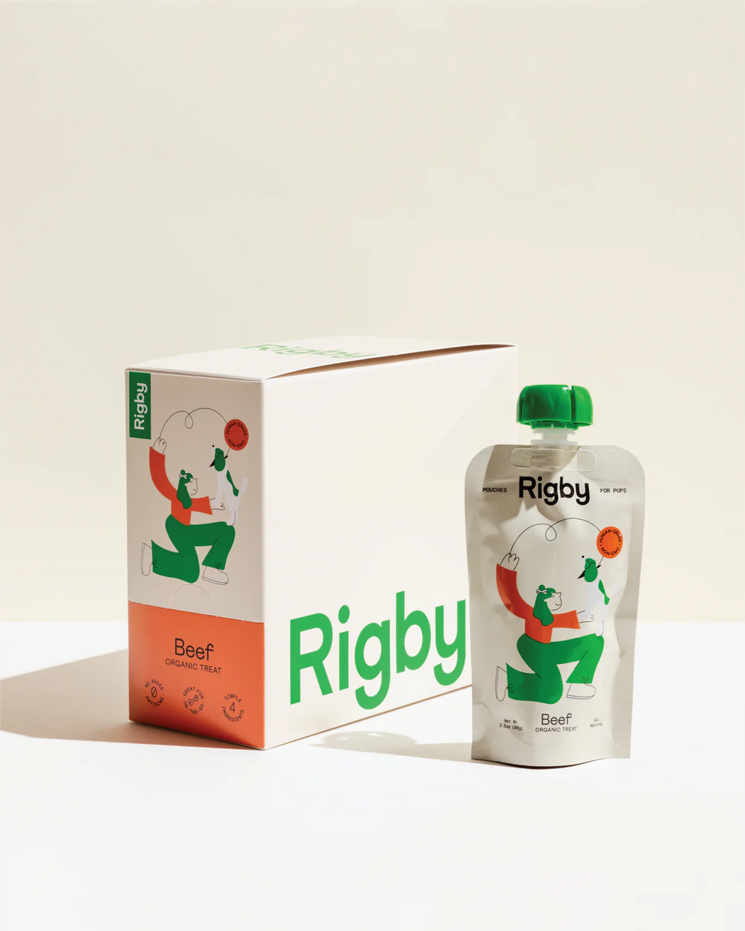 Organic & Delicious  Beef Pouch - Rigby